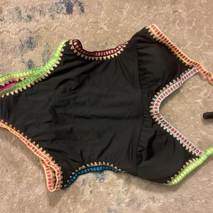 Black swimsuit